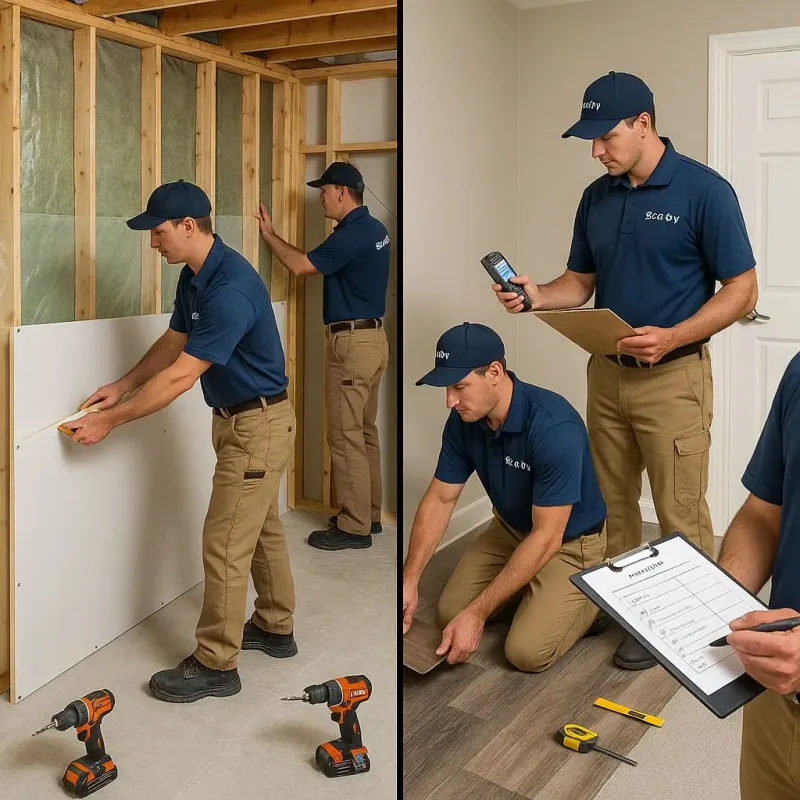 Repairs and Reconstruction process in Alexandria, SD